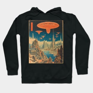 Sapporo Spectacle: Saucers in the Sky Hoodie